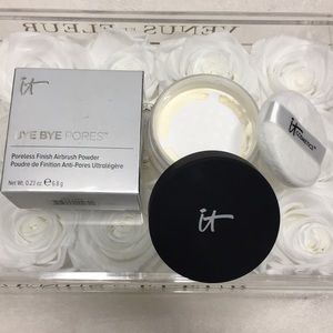 it Bye bye pores poreless finish airbrush powder